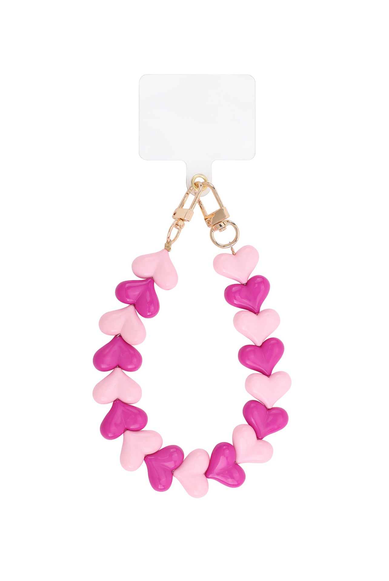 Duo roze telefoonkoord
