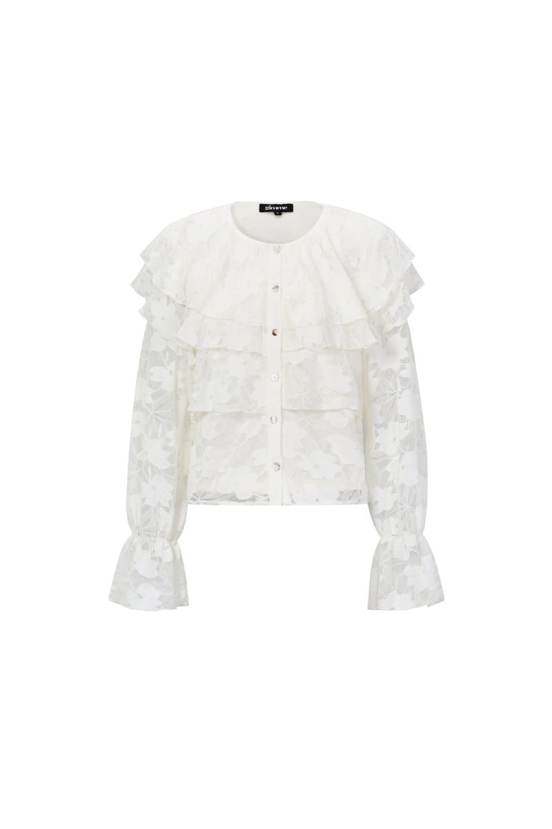 Gelaagde blouse met kant