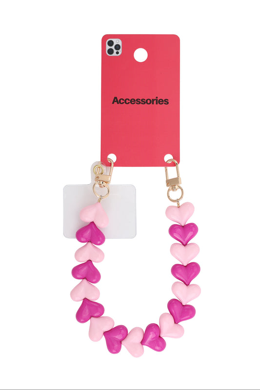 Duo roze telefoonkoord