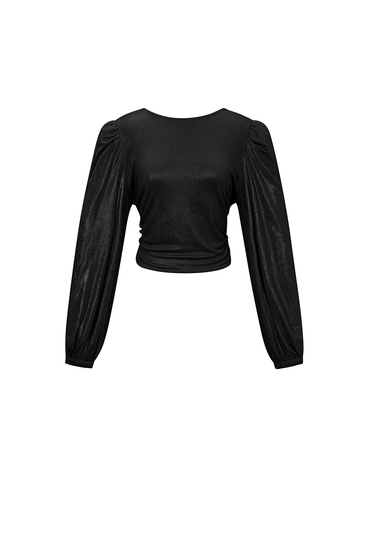 Polyestervezel (polyester) Tops met lange mouwen Effen kleur Sexy herfst/winterkleding