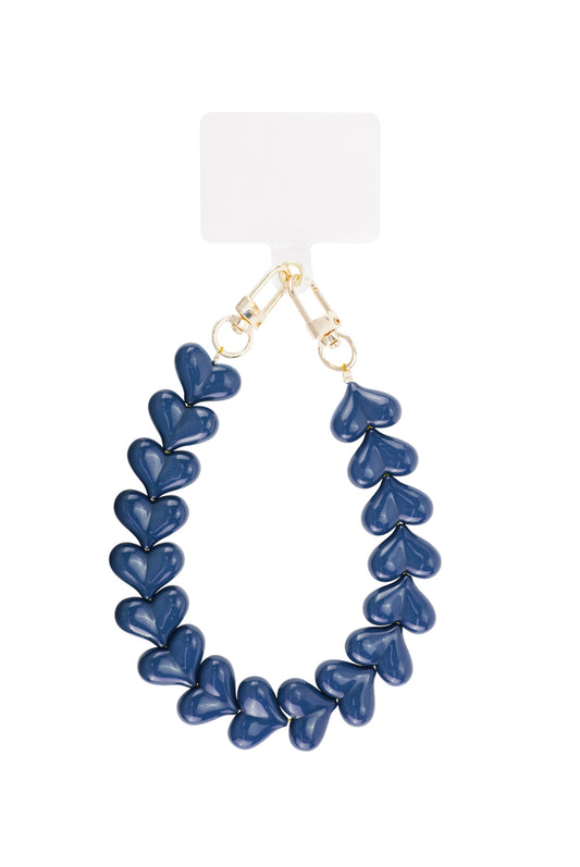 Navy blue telefoonkoord