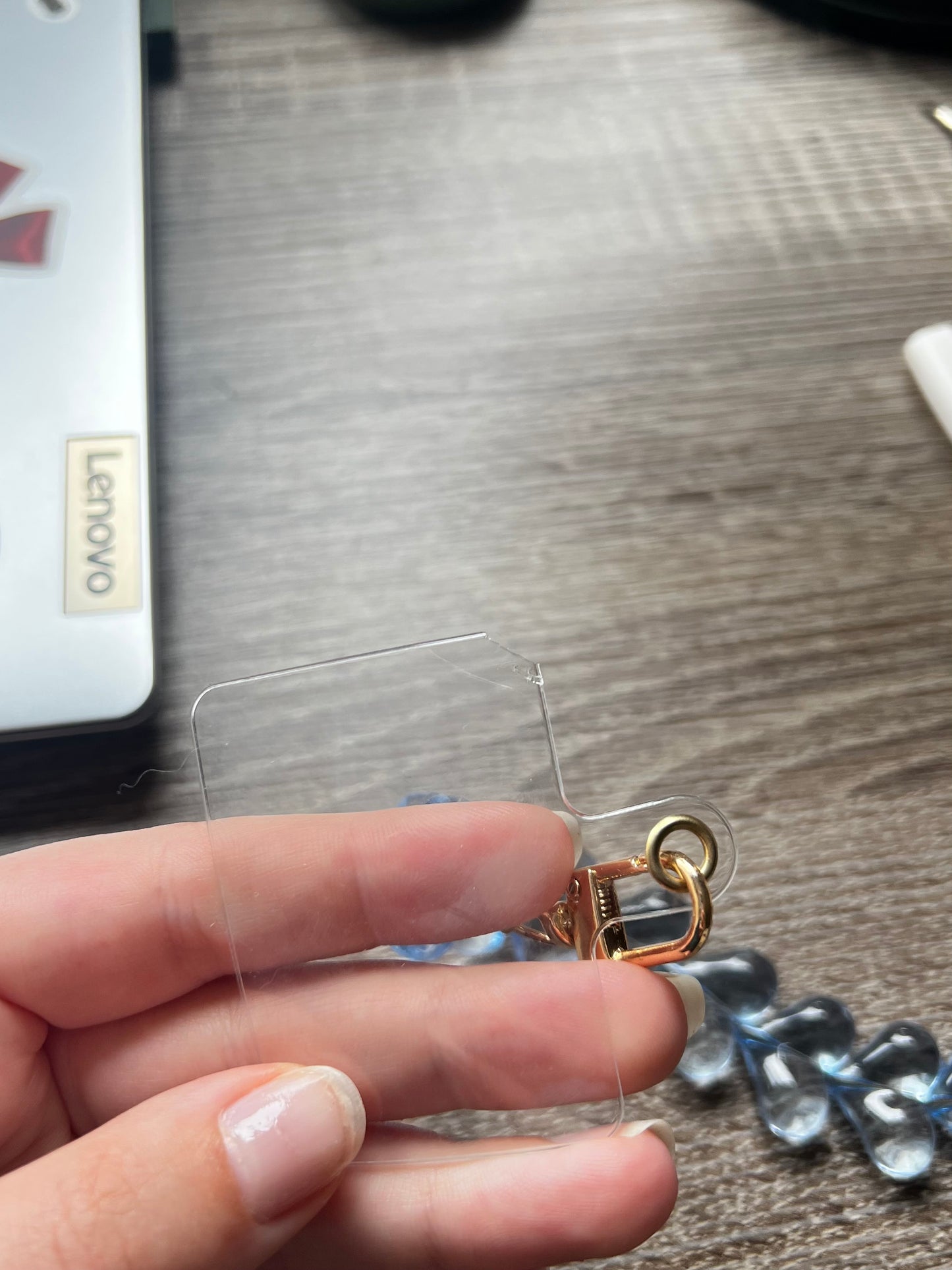 Sea-trough blauw telefoonkoord