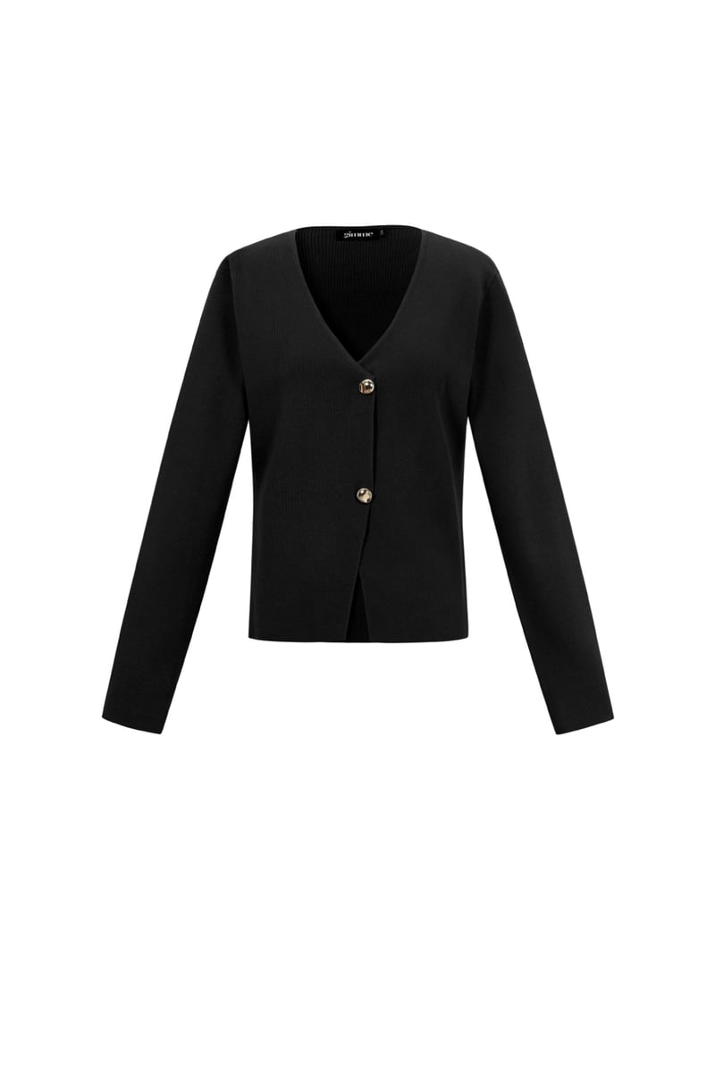 Een symmetrische cardigan